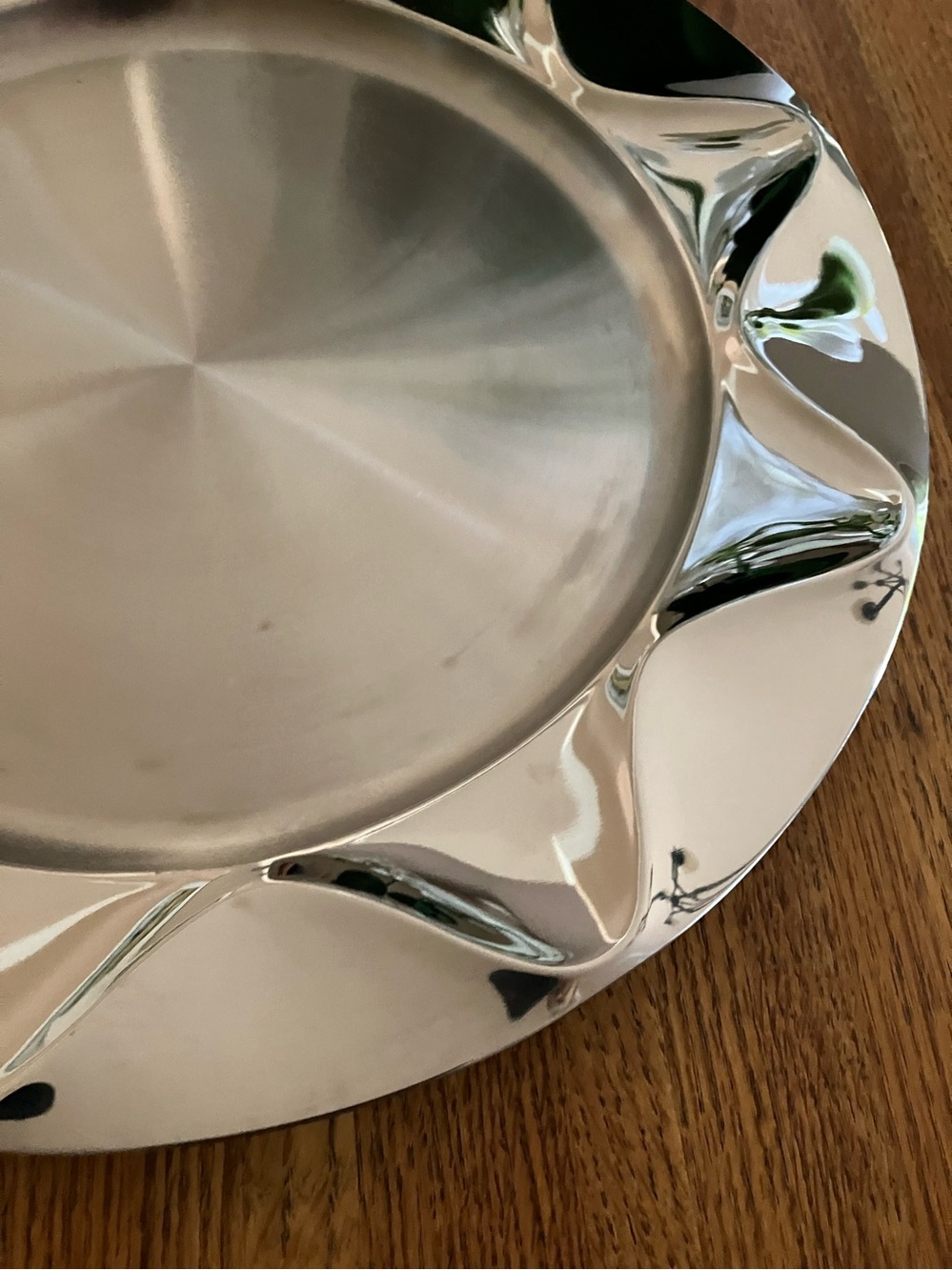 Dansk Stainless Charger/Tray/Platter